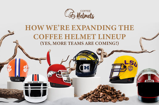How We’re Expanding the Coffee Helmet Lineup (Yes, More Teams Are Coming!)
